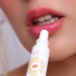 blush bliss lipglam lips model scarlett