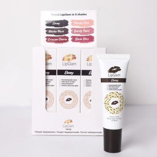 lipglam ebony 12pc display carton